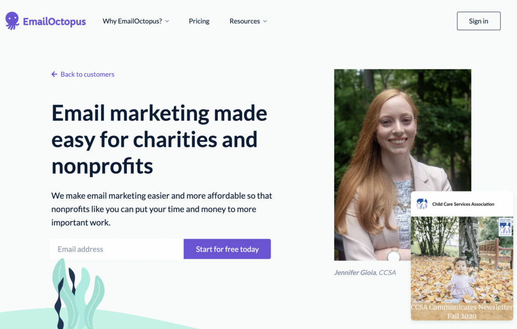 best email marketing software for nonprofits