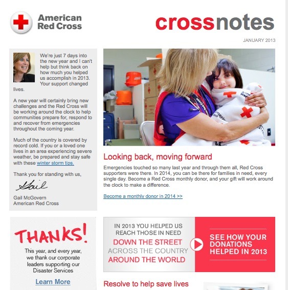 Nonprofit Newsletter Template from globalowls.com