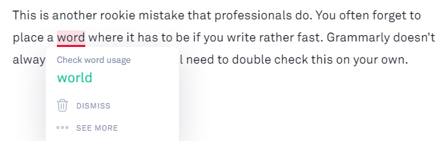 grammarly makes mistakes too