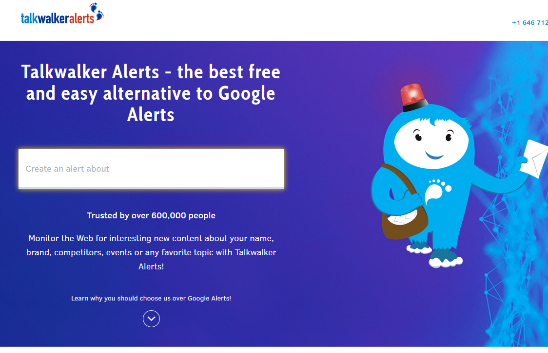 Talkwalker Alerts - social mention tool