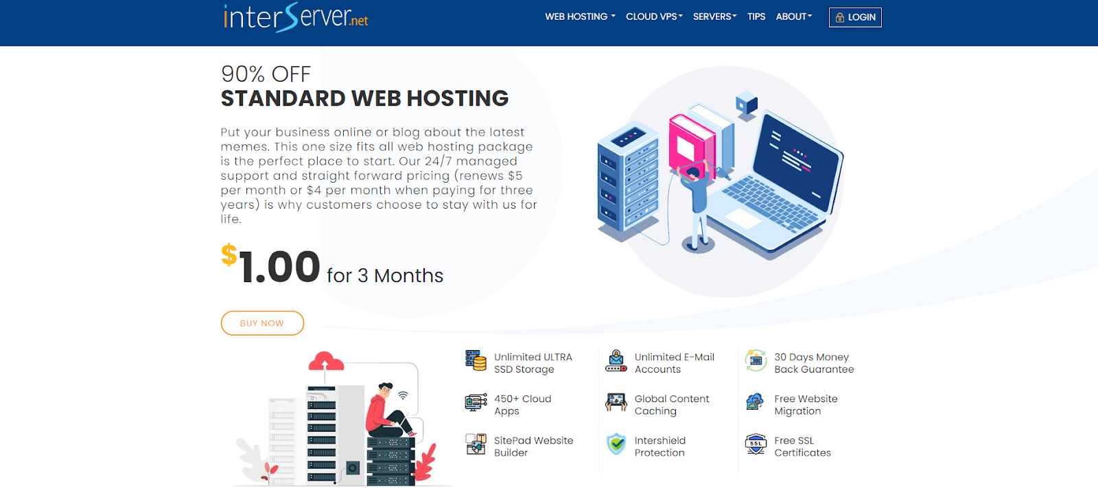 Interserver web host