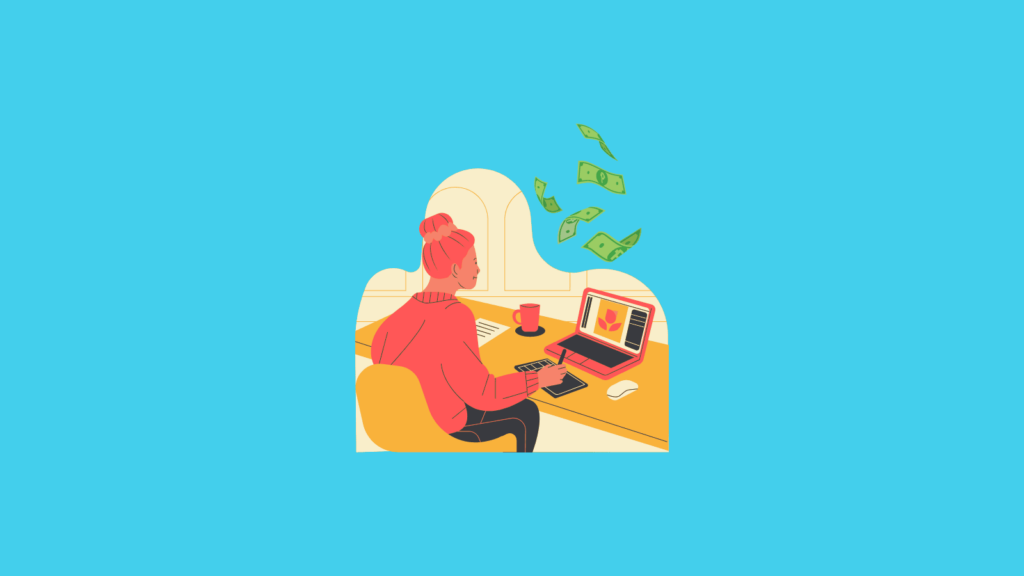 Create Graphic Designs from Home as a Freelancer