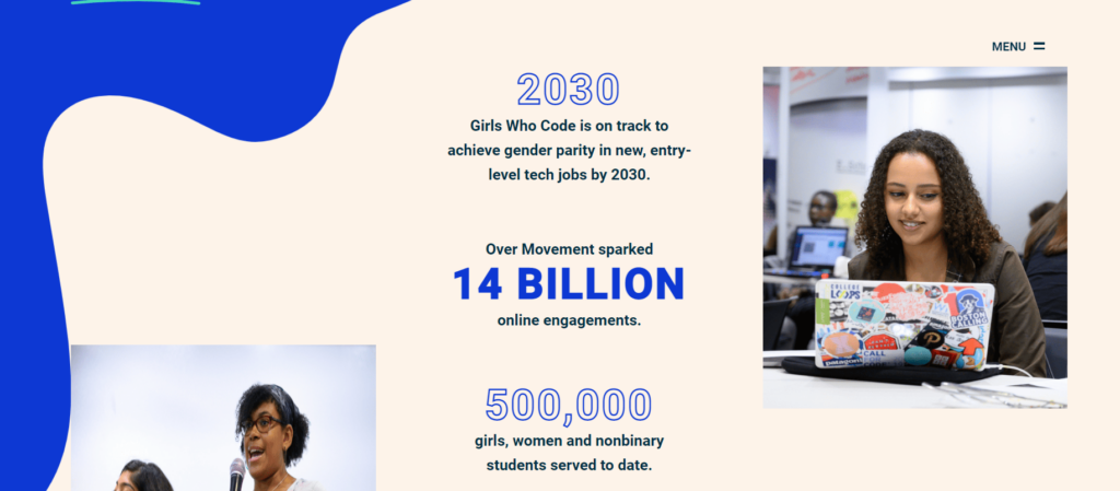 Girls Who Code Nonprofit Annual Report Example