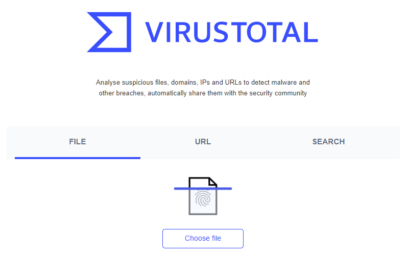 VirusTotal Brand Value Proposition Example