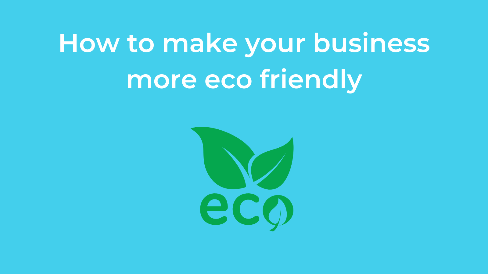 how-to-make-your-business-more-eco-friendly