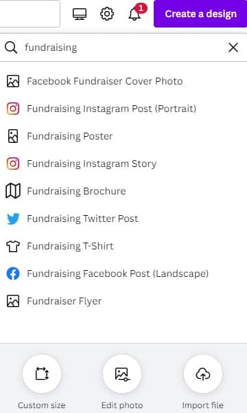 Unique Nonprofit Fundraising Ideas - Canva fundraising design templates