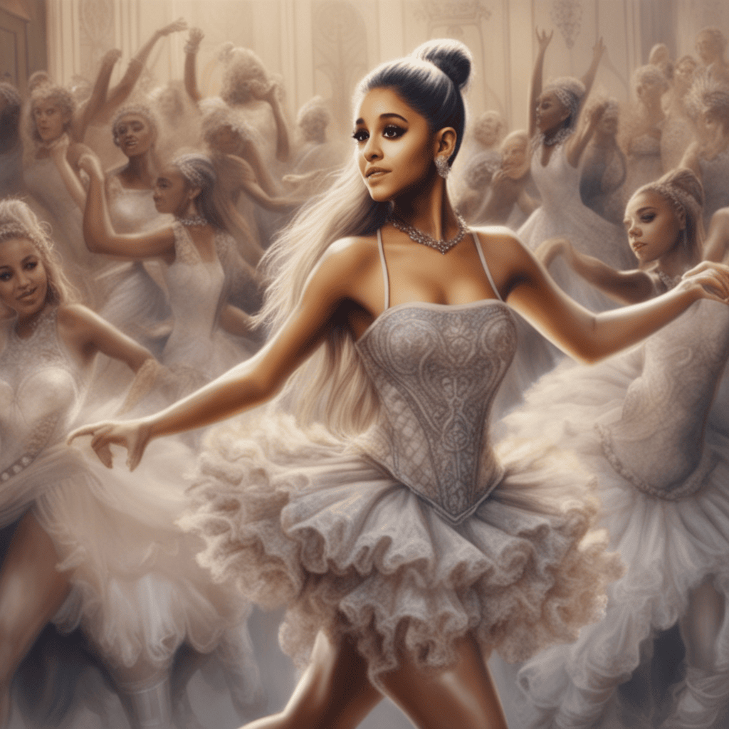 AI Generated Picture of Ariana Grande, style of Adonna Khare