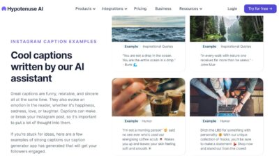 Best AI Social Media Caption Generators For 2024 [Start For Free]