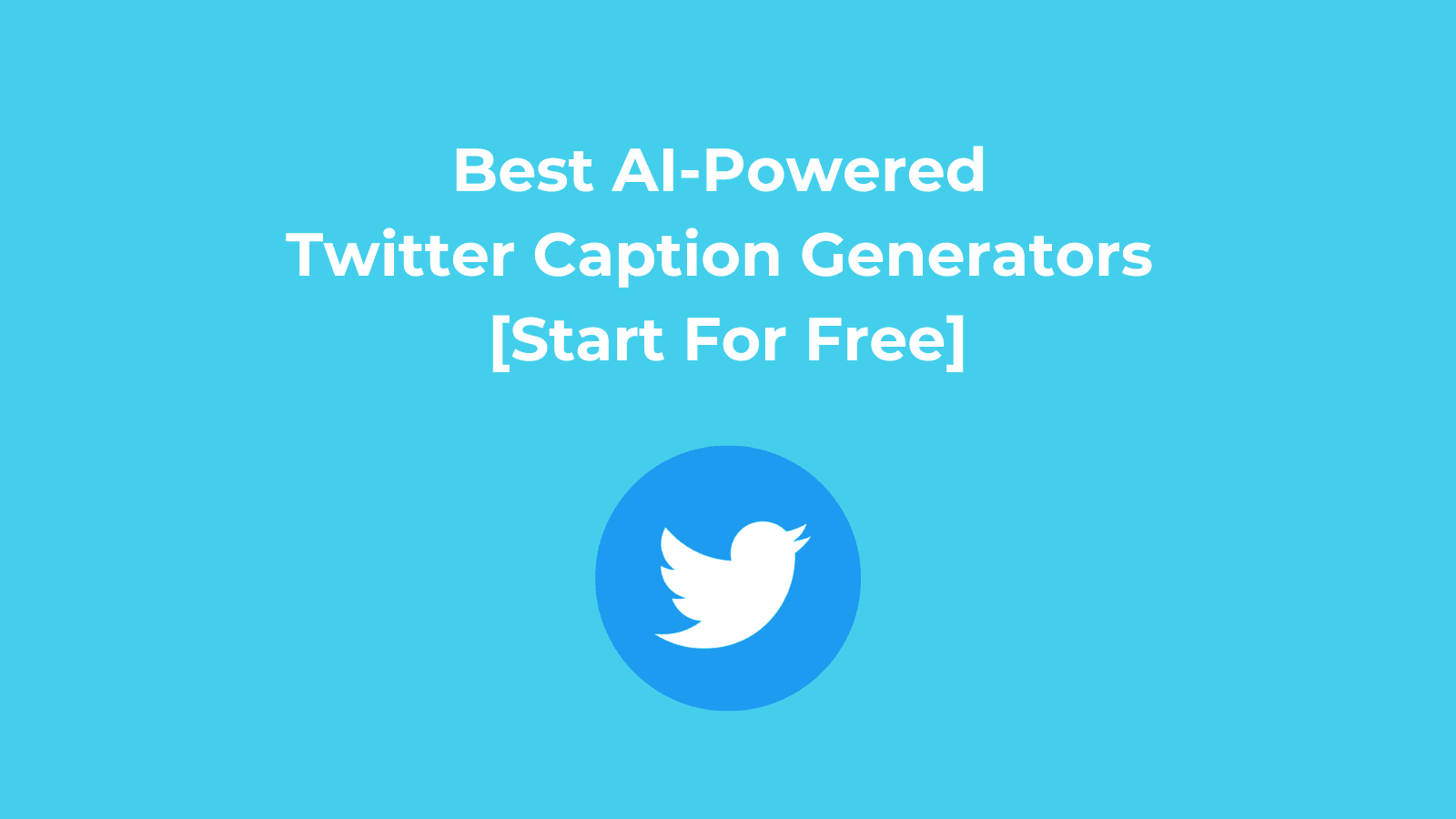 Best AI-Powered Twitter Caption Generators