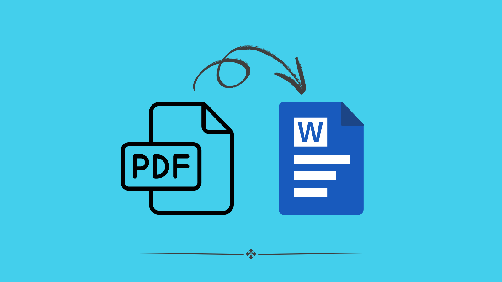 How to Convert PDF Document to Word