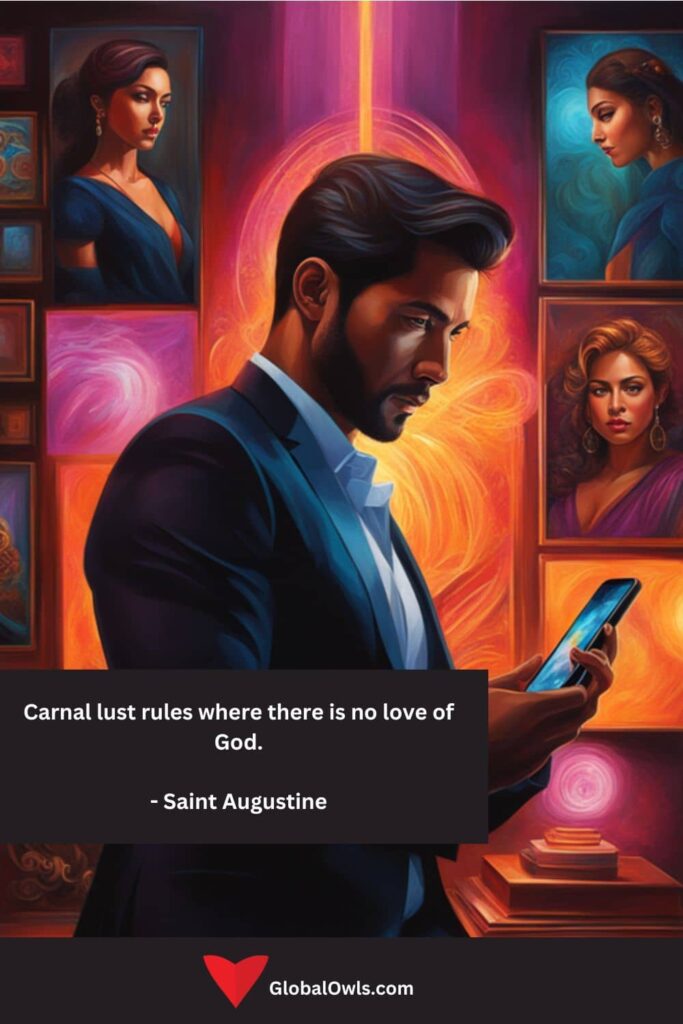Lust Quotes Carnal lust rules where there is no love of God. - Saint Augustine