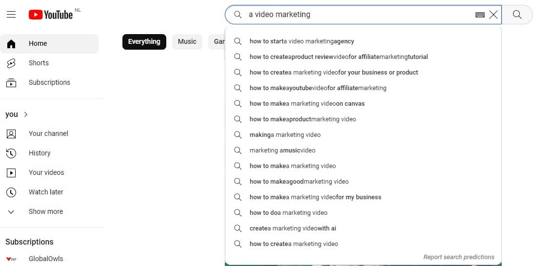 Come up with Video Ideas with YouTube Search Advanced