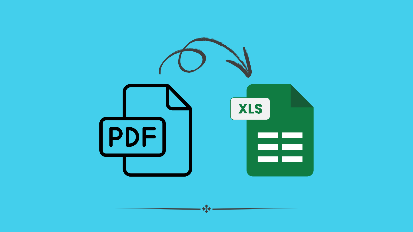 How to Convert PDF Document to MS Excel