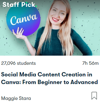 Social Media Content Creation in Canva From Beginner to Advanced Digital Marketing Course