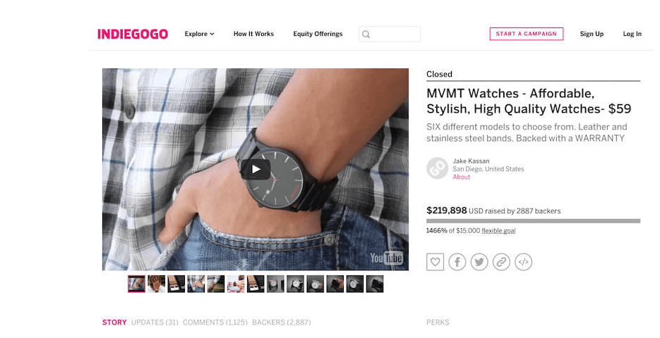 how MVMT Watches used product videos to skyrocket engagement and sales