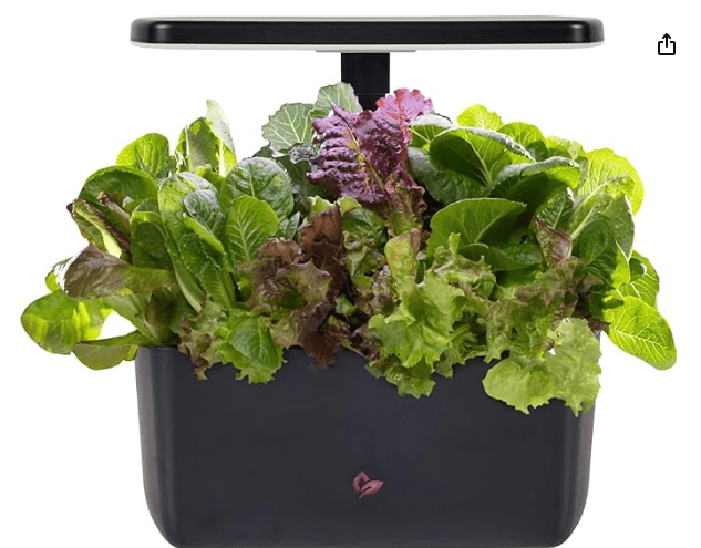 AeroGarden Harvest 2.0, Indoor Garden Hydroponic System with LED Grow Light, Holds up to 6 AeroGarden Pods