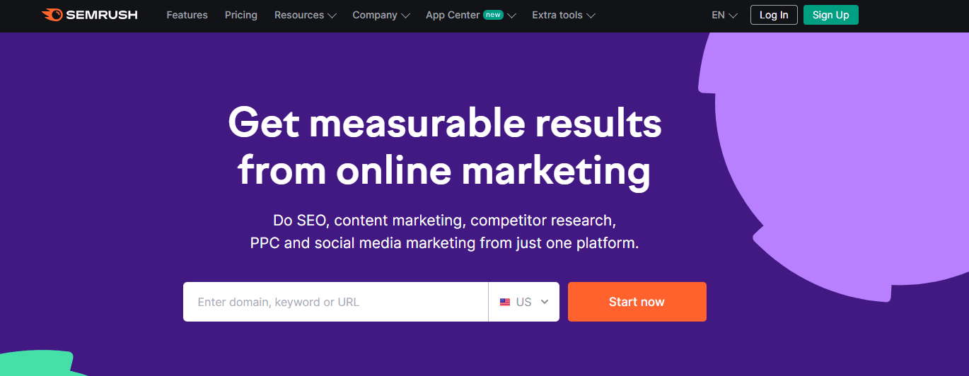 Best Digital Marketing Tools - SEMrush