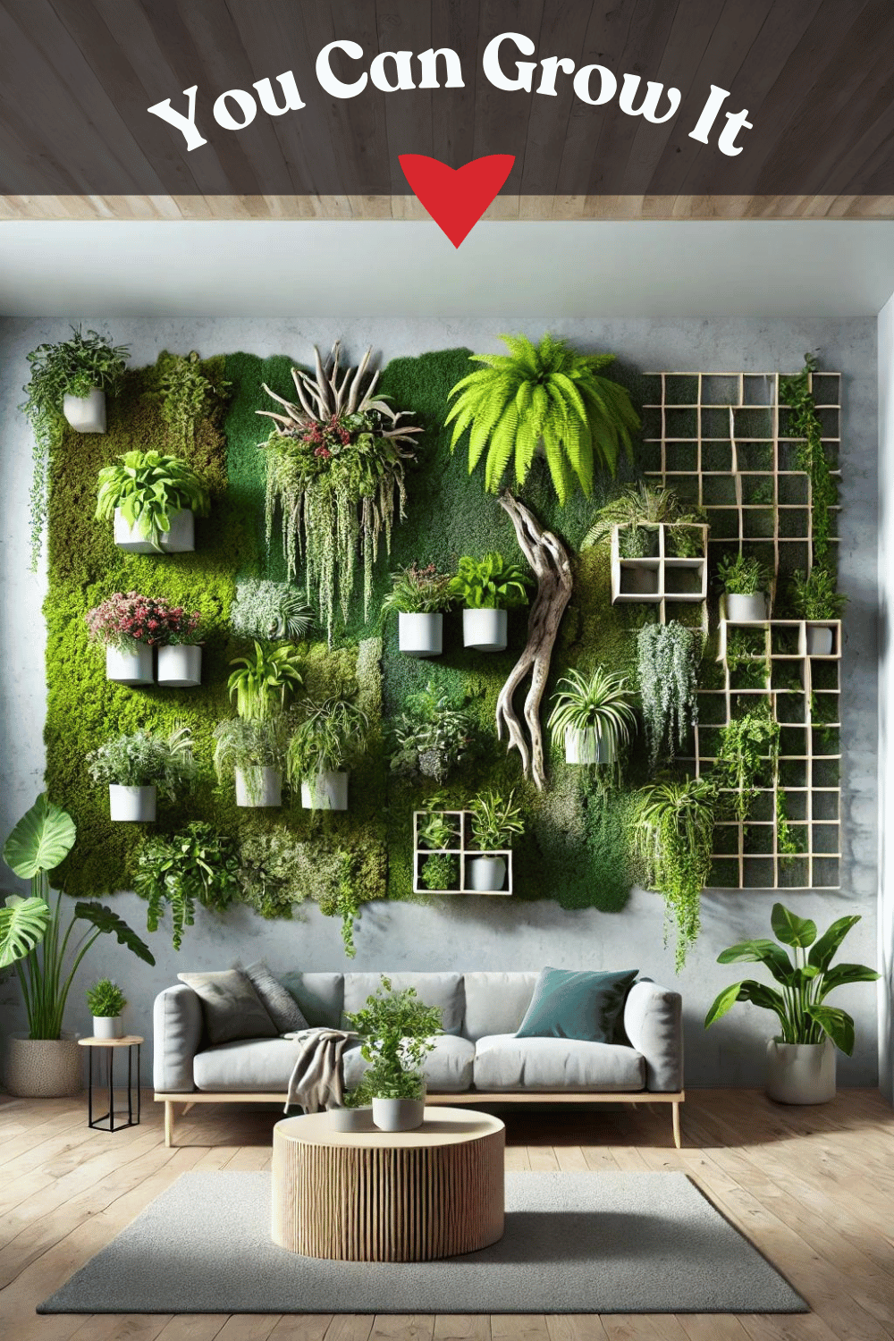 Indoor Gardening Ideas - Accent Walls Redefined with Plants