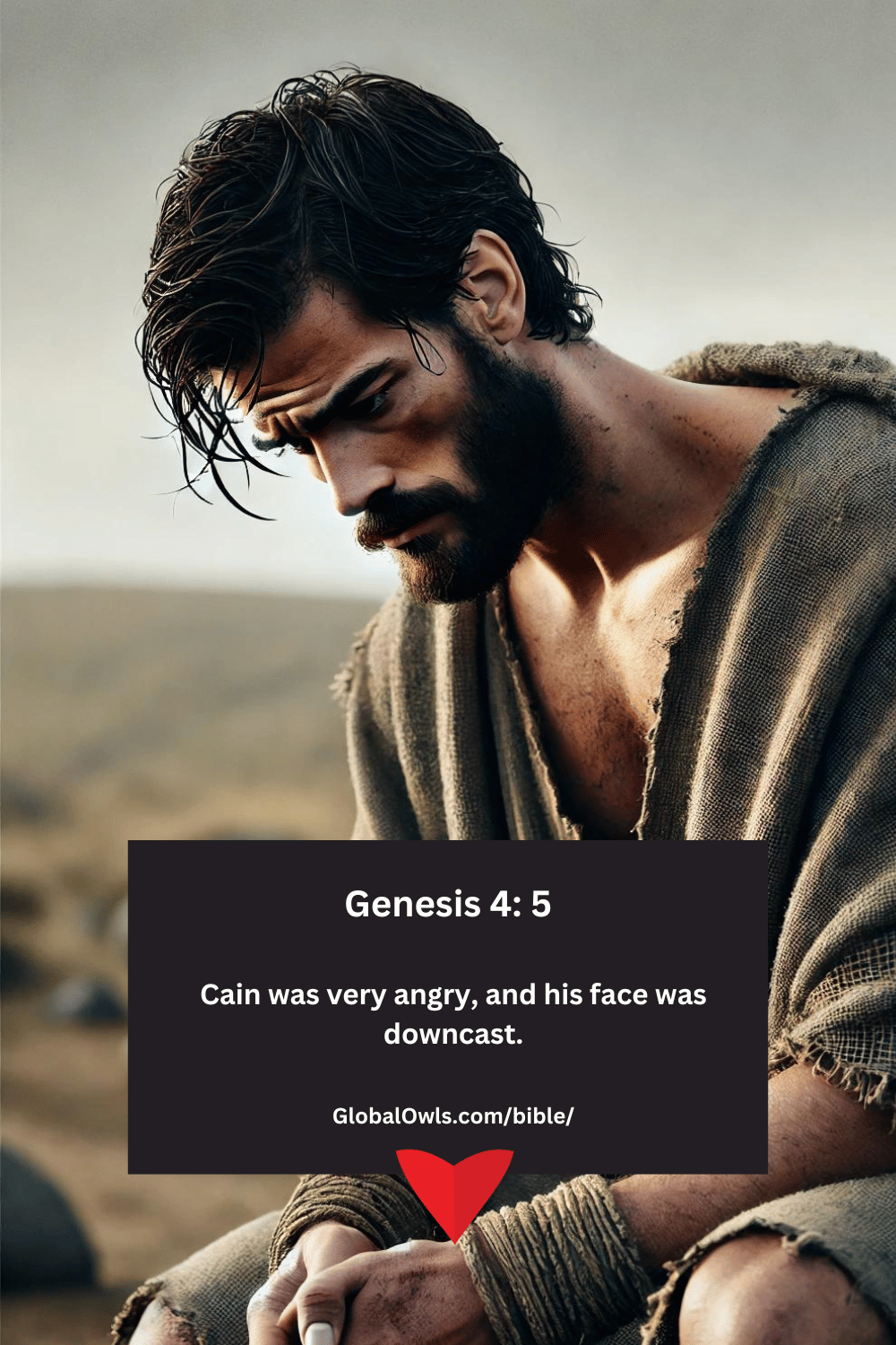 Genesis 4 5 Cain was very angry, and his face was downcast