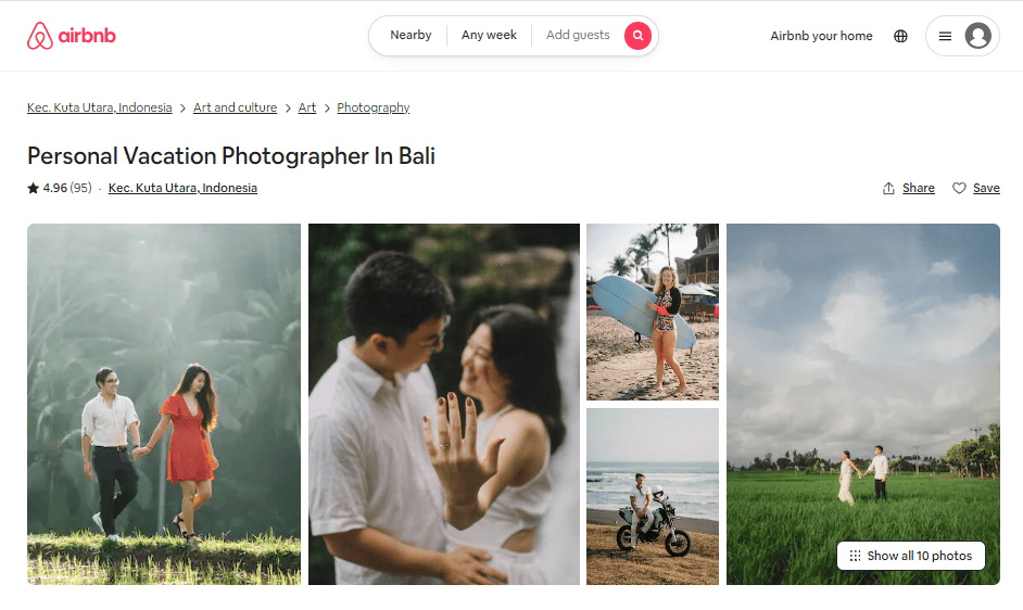 How to Craft Your Visual Story AirBnB Example