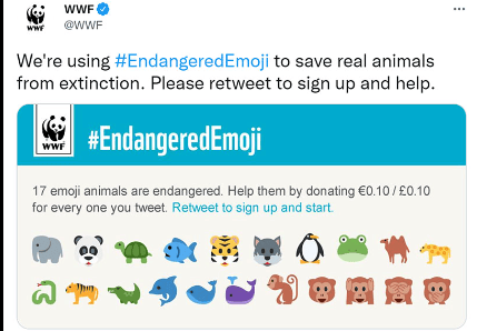 Why Visuals Matter on Social Media WWF Example