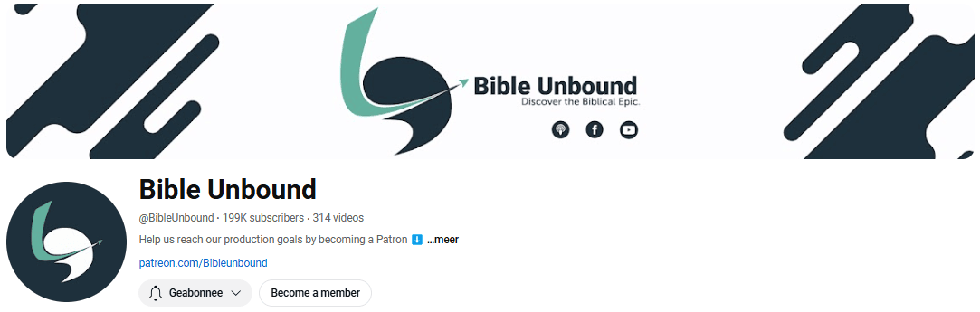 Bible Unbound - Top Chirstian YouTube Channels